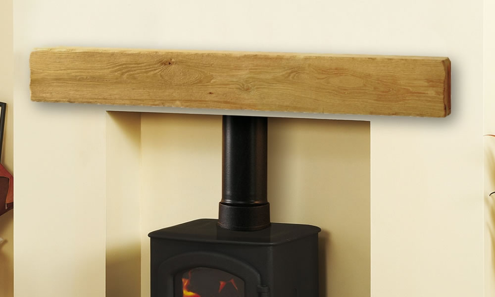 Solid Oak Hollow Beam