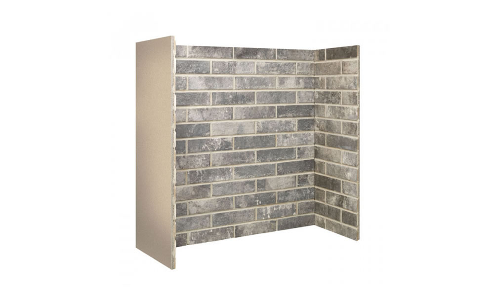 Grey Ceramic Brick Bond Chamber