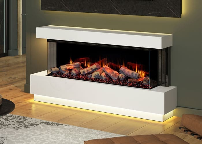 Diamond Sycamore Electric Fireplace Suite